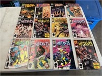 12-Marvel New Mutants #22-24, 27-34, 29