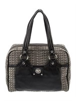 Marc Jacobs Neutrals Canvas Printed Shoulder Bag