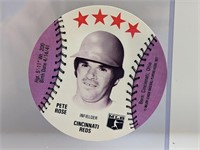 1977 CHILLY WILLEE Pete Rose All Time Hit Leader