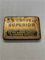 Vintage BF Gravely Tobacco Tin