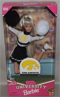 Mattel Barbie Doll Sealed Box Univ Iowa Hawkeyes