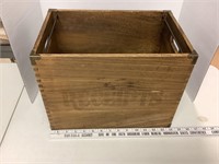 wood file box 14x9x10.75