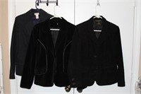 Lot of three suit jackets