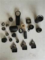 Flat of Old Magnifying & Close Up Lenses