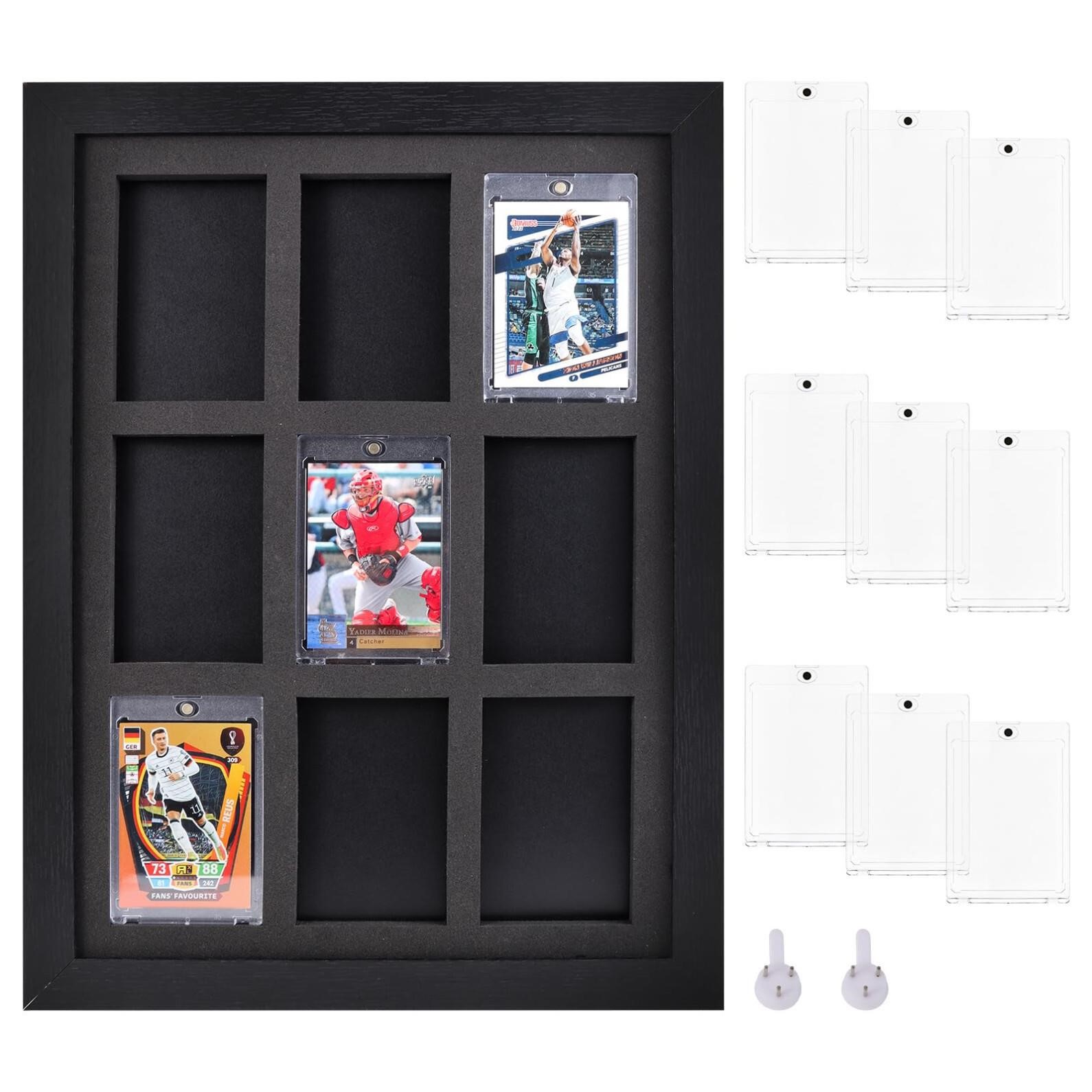 Trading Card Display Case with UV Protection Magne