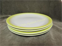 Old Town YEllow Taylor Smith Ironstone Plates
