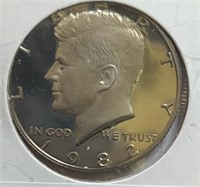 1982S Kennedy Half Dollar Proof