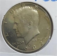 1982S Kennedy Half Dollar Proof