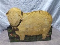 Metal sheep box