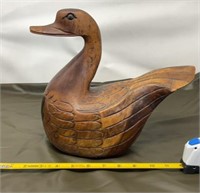 Wood Carved Duck