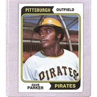 1974 Topps Dave Parker Rookie Crease Free
