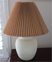 Textured Table Top Lamp- Works