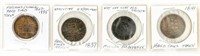 Coin 4 Tokens-1830's+1840's Hard Times+More