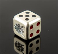 Coin Unique Silver Dice (1 Die only) 1 oz Silver