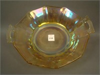 10 1/2” Imperial(?) 10 Paneled Handled Flared Bowl