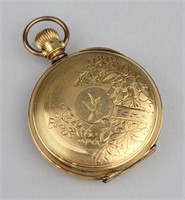 19th Centrury Gold Filled Aurora Pocket Watch.