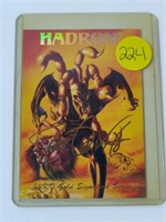 HARDRON GOLD SIGNATURE SERIES CARD #033 1933