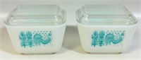 DESIRABLE PYREX BUTTERNUT REFRIGERATOR JARS