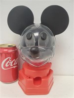 1968 Hasbro Mickey Mouse gumball machine plastic
