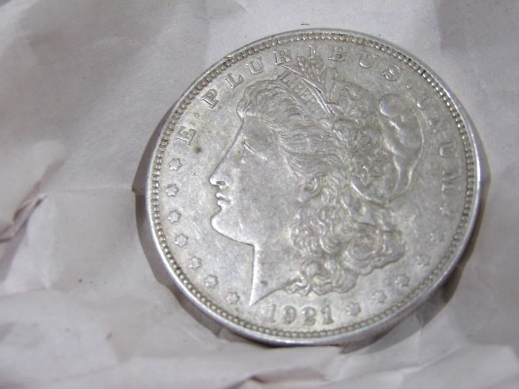 #542 Morgan Dollars & Coins