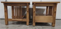 (Q) *Price Per Item- Wooden Side Tables approx