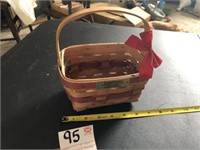 Longaberger Merry Christmas Basket