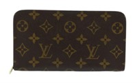 Louis Vuitton Monogram Long Zipper Wallet