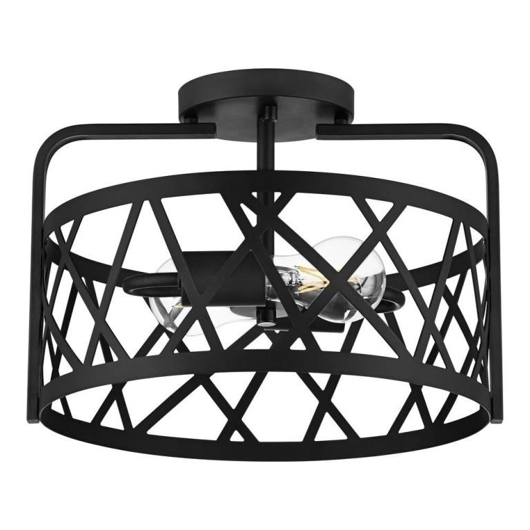 Hampton Bay Mahre 13in 2-Light Ceiling Fixture