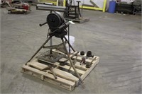 Rigid Pipe Bender, Roller Stand & Metal Stand