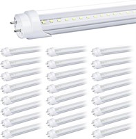 Ghiuop 25-Pack T8 LED Bulbs 4 Foot Tube