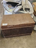 wicker coffee table (used)