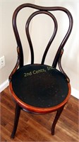Antique Bentwood Pressed Bottom Chair