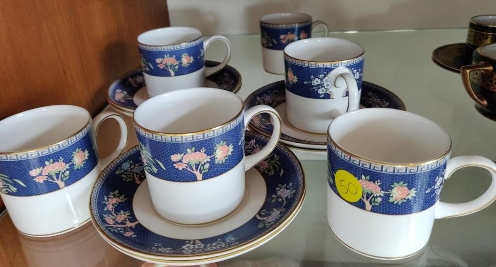 Wedgwood Blue Siam Tea Set