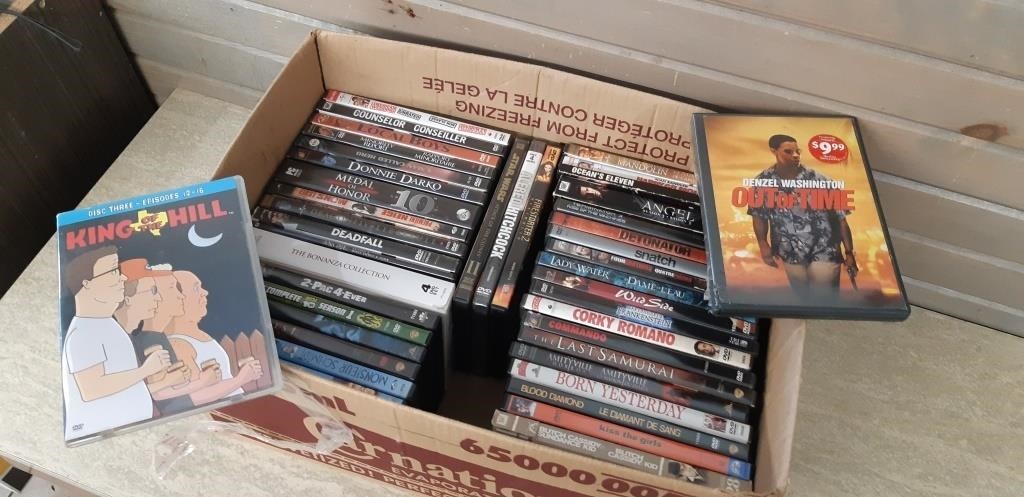 Huge Lot of DVD movies