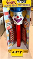 PEZ Dispenser Clown 12.5" Tall
