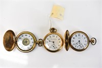 Antique Gold Filled Pocket Watches