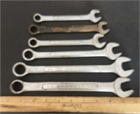 (6)CRAFTSMAN WRENCHES-ASSORTED