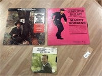3 - Marty Robbins vinyl records