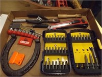 Misc. Tools - Irwin Drives, Box Cutter, Snap-On