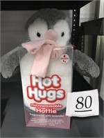 Hot hugs hottie lavender penguin