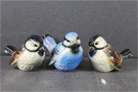 3 Goebel Bird Figurines