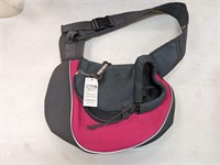 Yudodo Pink & Gray Pet Carrier Bag