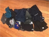 Used T-shirts and other miscellaneous clothes