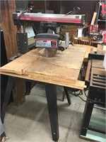 CRAFTSMAN 10" RADIAL ARM SAW ON STAND