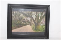 Vintage E.G. Barnhill Florida Print Hand Colored