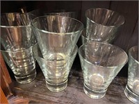 48 Cocktail Glasses 11"