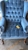 Blue decorative chair