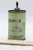 ANDIS CLIPPER OIL CAN RACINE WISCONSIN