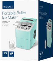 $126  Insignia Ice Maker with Auto Shut-Off - Mint