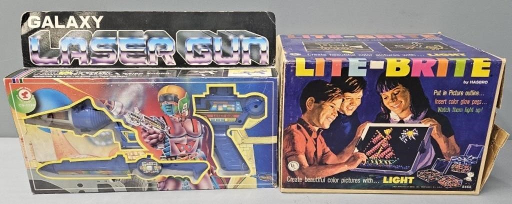Lite-Brite & Galaxy Laser Gun Toys